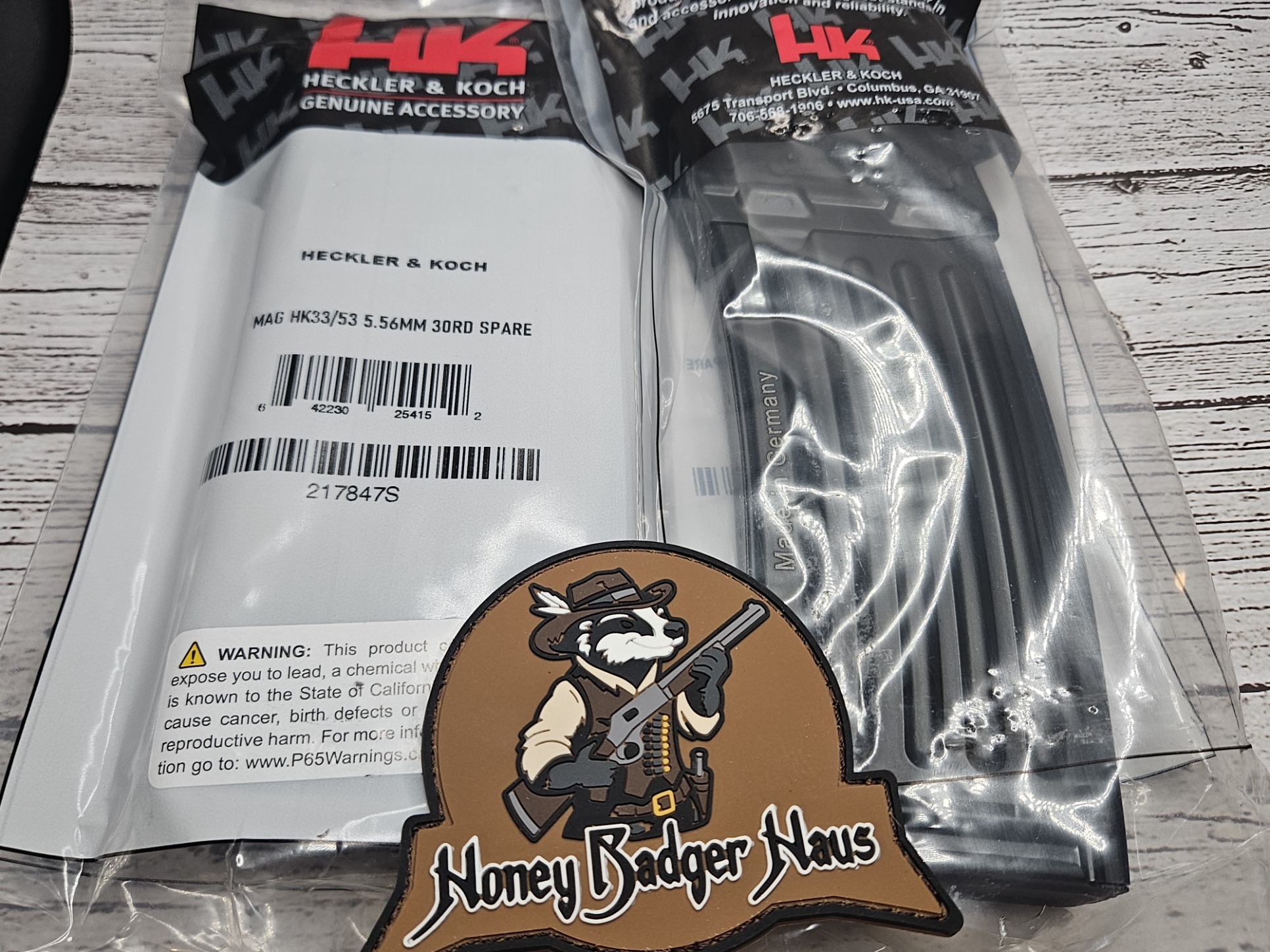 HK 53 HK 93 - 30 Round Steel Magazine